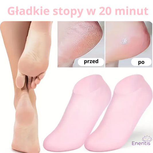 Skarpetki GlowFeet - zdrowe i nawilżone stopy od pierwszego użycia
