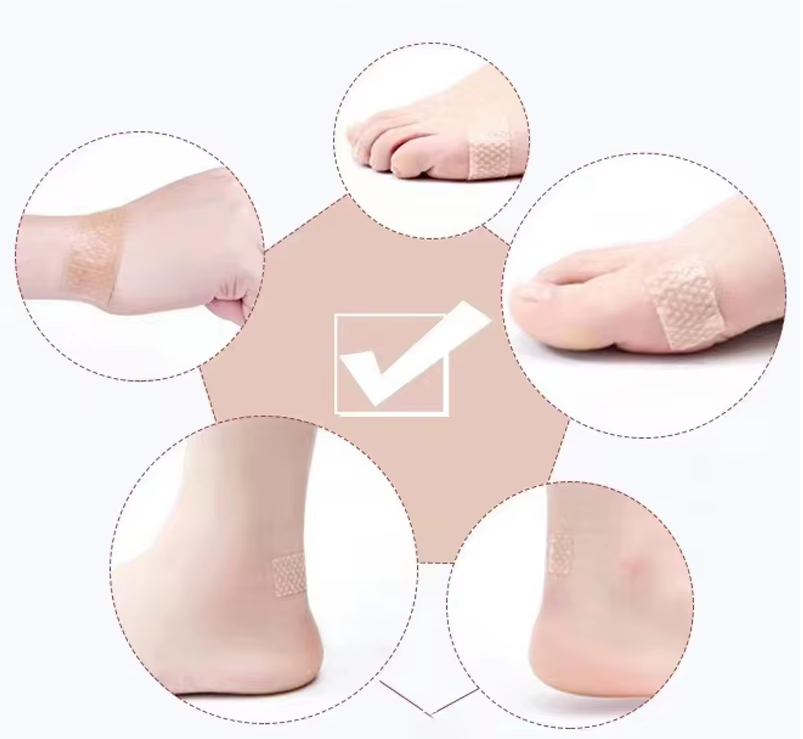 Żelowy ochraniacz na pięty plaster samoprzylepny 100cm