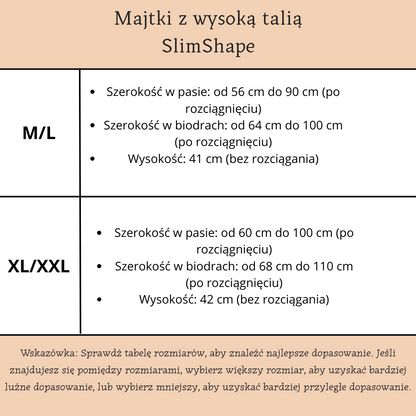 Bielizna SlimShape - Natychmiastowo modeluje sylwetkę