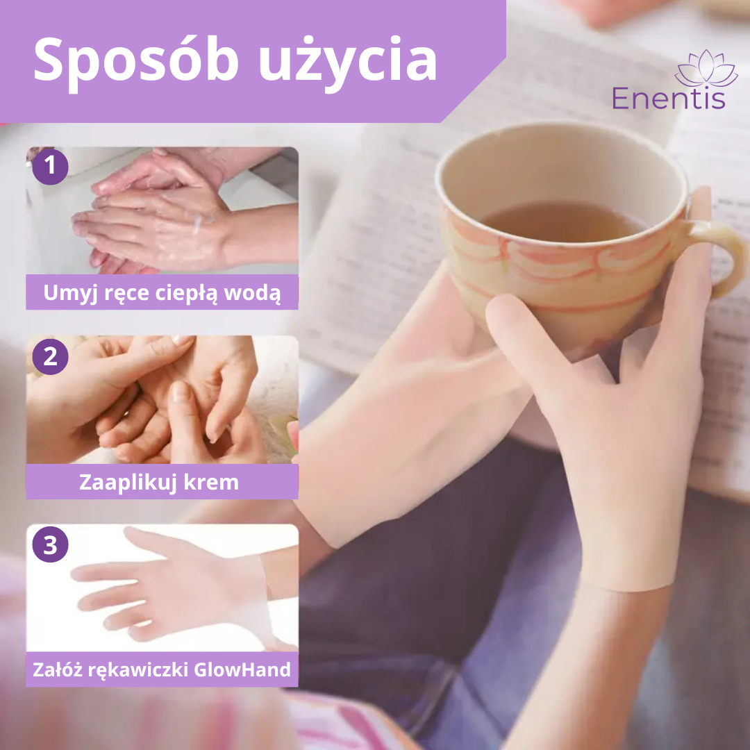 Rękawiczki GlowHand - gładkie dłonie w 20 minut