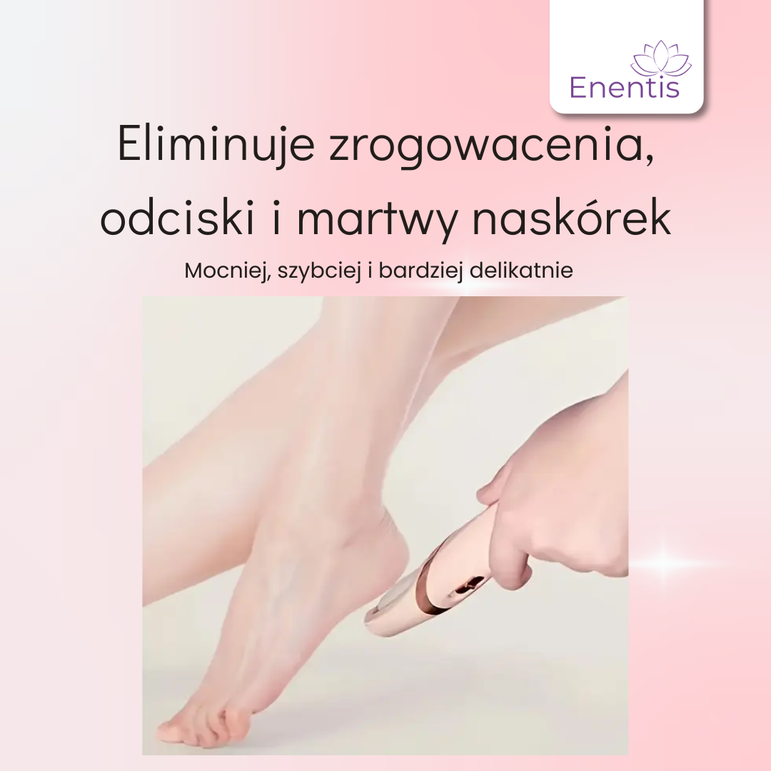 Elektryczne narzędzie do pielęgnacji stóp PediGlow – domowe SPA w Twojej dłoni!