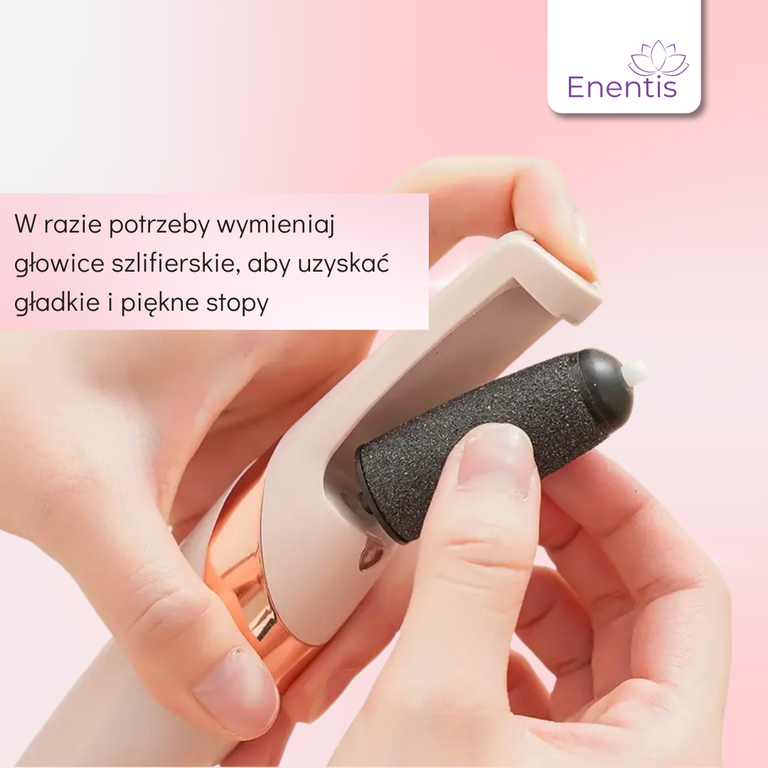 Elektryczne narzędzie do pielęgnacji stóp PediGlow – domowe SPA w Twojej dłoni!