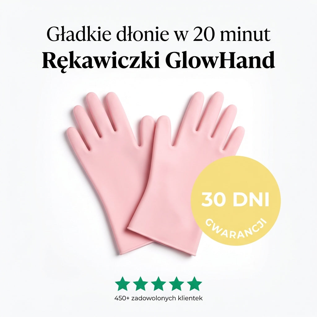 Rękawiczki GlowHand - gładkie dłonie w 20 minut