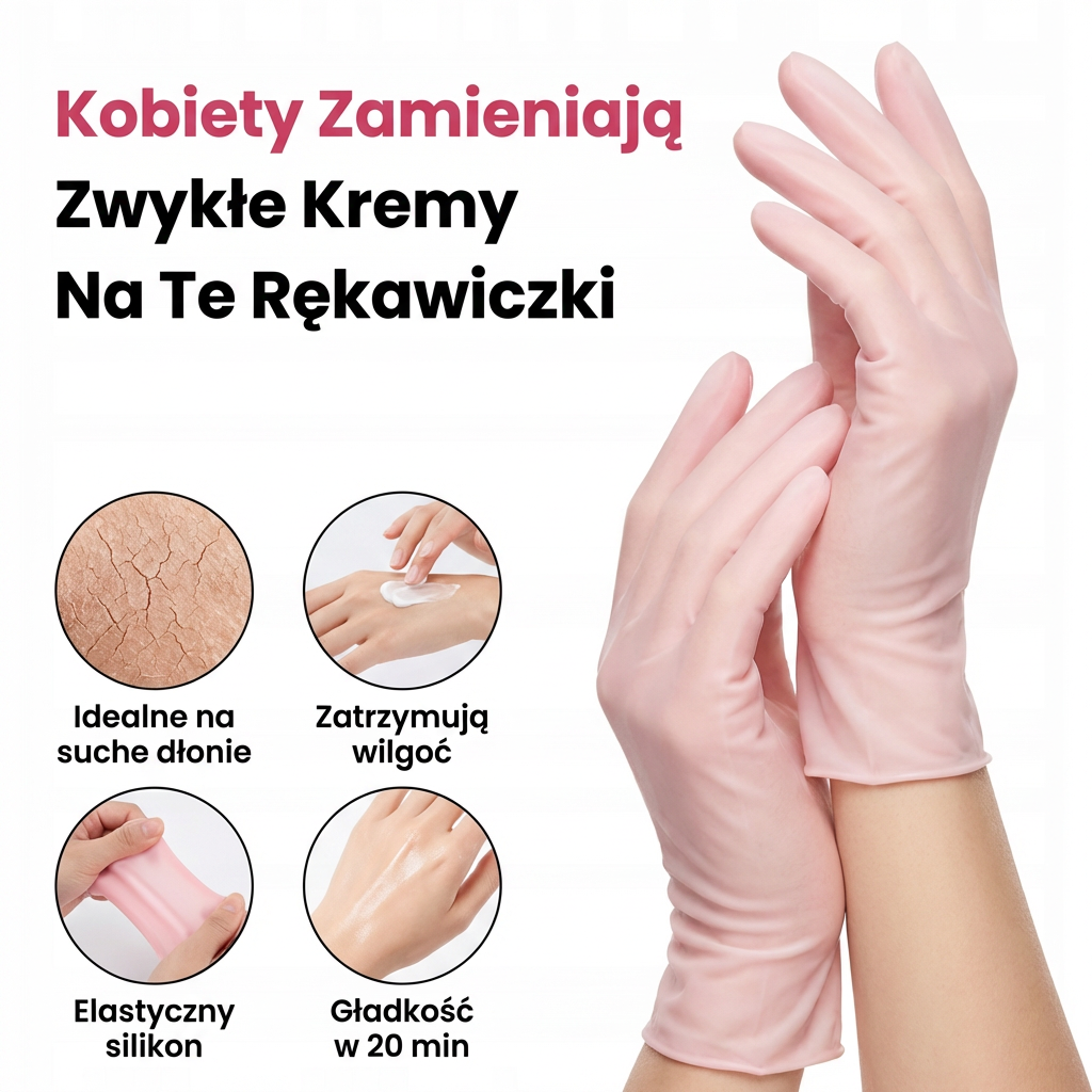 Rękawiczki GlowHand - gładkie dłonie w 20 minut