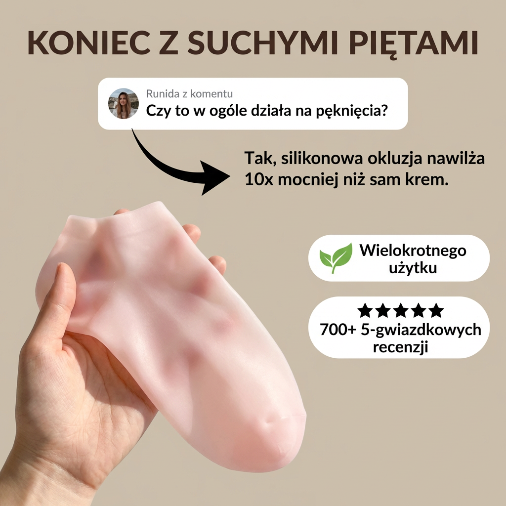 Skarpetki GlowFeet - zdrowe i nawilżone stopy od pierwszego użycia