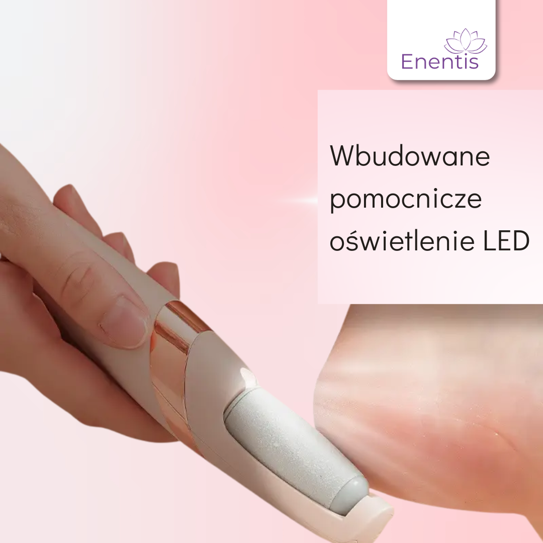 Elektryczne narzędzie do pielęgnacji stóp PediGlow – domowe SPA w Twojej dłoni!